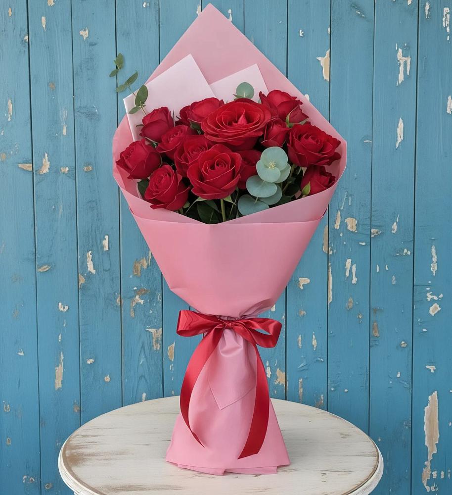 Букет цветов из: Розы в Медвежьегорске