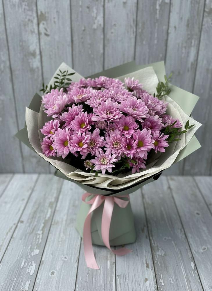 Букет цветов из: Хризантемы в Медвежьегорске