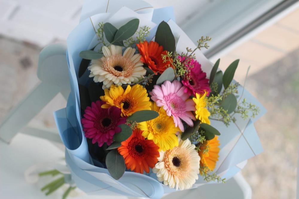 Букет цветов из: Герберы в Медвежьегорске