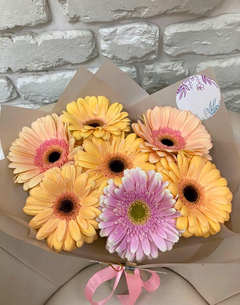 Букет цветов из: Герберы в Медвежьегорске