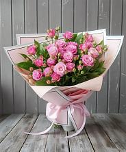 Букет Розовый кустик в Медвежьегорске