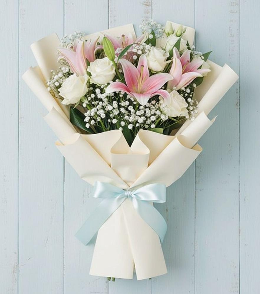 Букет цветов из: Лилии в Медвежьегорске