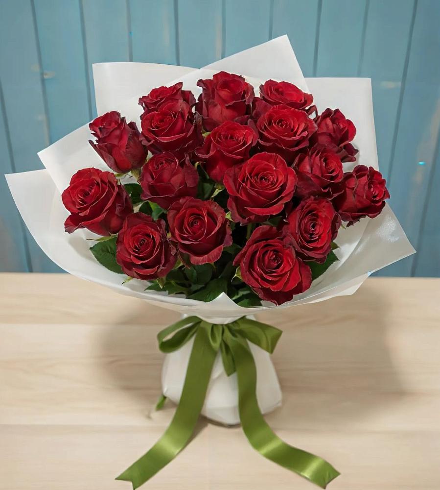 Букет Красные розы в Медвежьегорске
