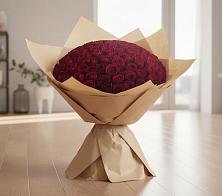 Букет 101 Красная роза #REPLACE_PRED# Медвежьегорске