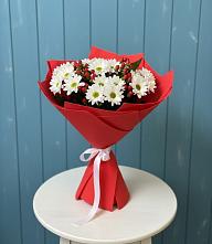 Букет цветов из:  Хризантемы в Медвежьегорске