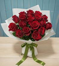 Букет Красные розы в Медвежьегорске