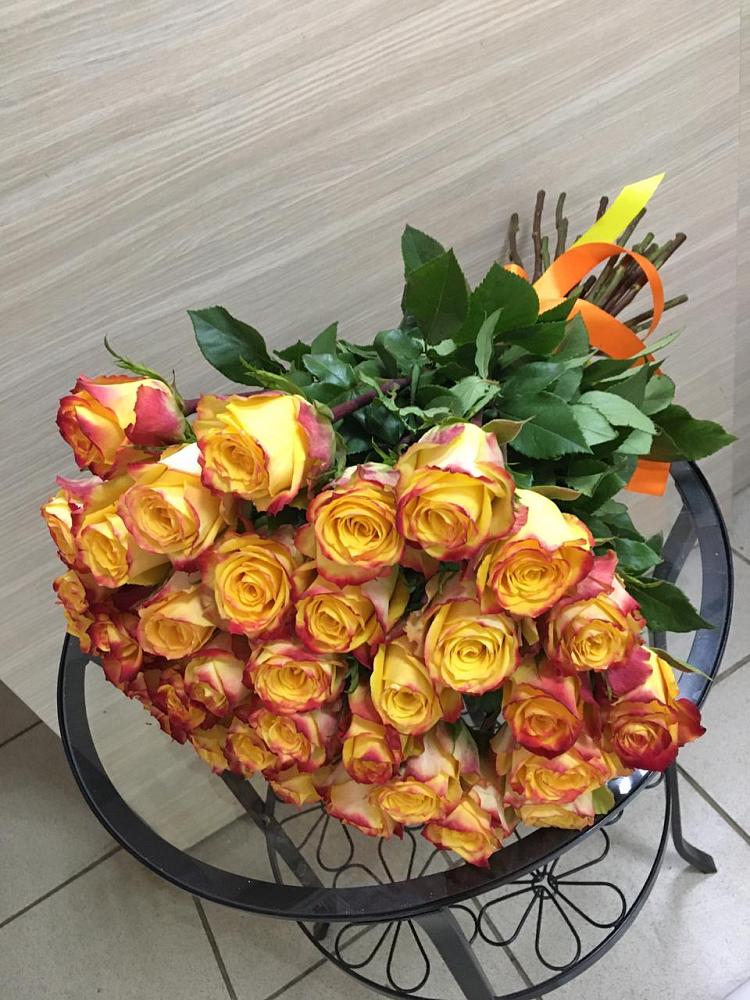 Букет Желтые розы в Медвежьегорске