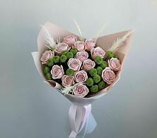 Букет цветов из:  Розы и Хризантемы в Медвежьегорске
