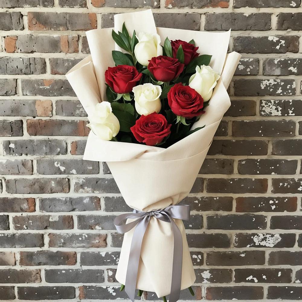 Букет цветов из: Розы в Медвежьегорске