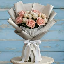 Букет цветов из:  Розы #REPLACE_PRED# Медвежьегорске