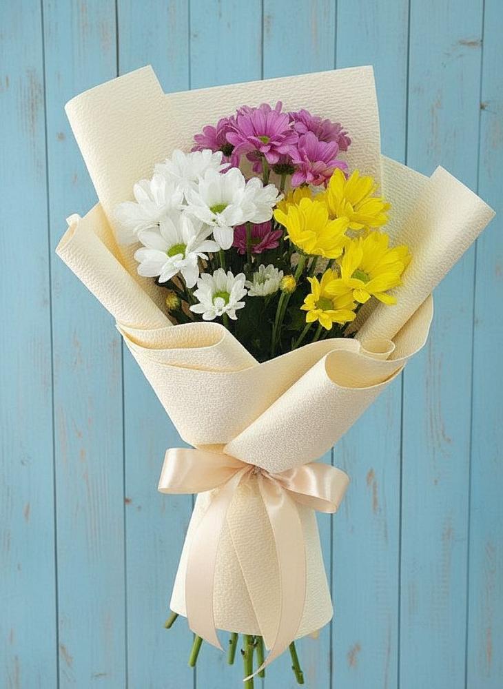 Букет цветов из: Хризантемы в Медвежьегорске