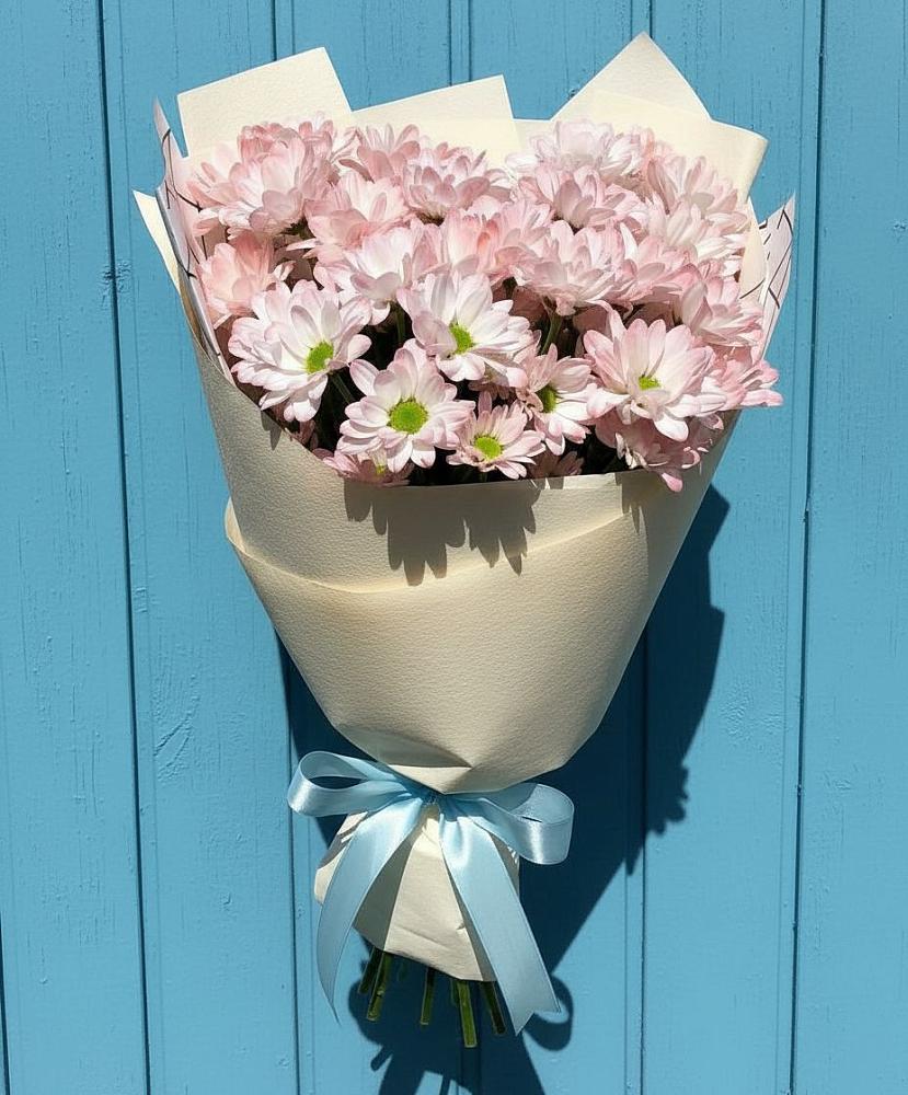 Букет цветов из: Хризантемы в Медвежьегорске