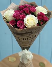 Букет цветов из:  Розы #REPLACE_PRED# Медвежьегорске