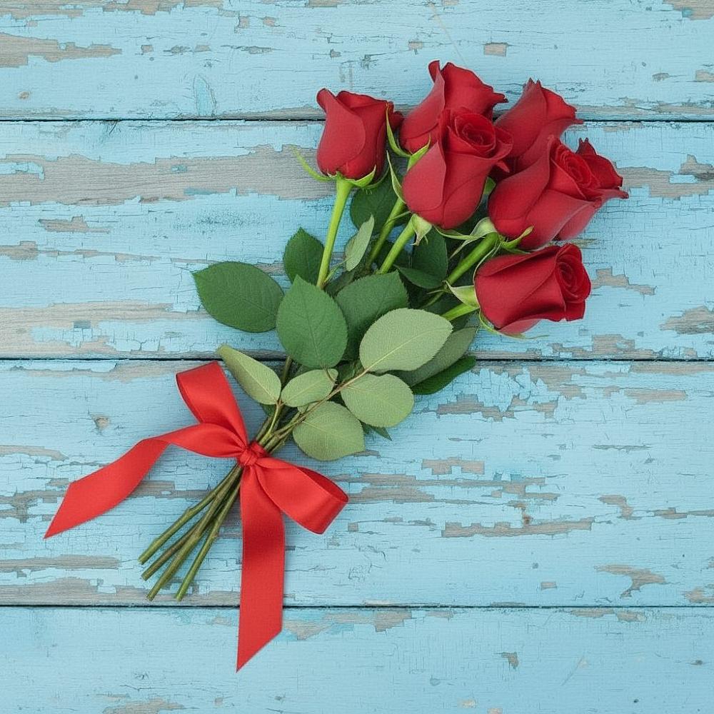 Букет Красные розы в Медвежьегорске