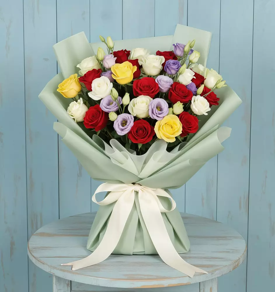 Букет цветов из: Розы в Медвежьегорске