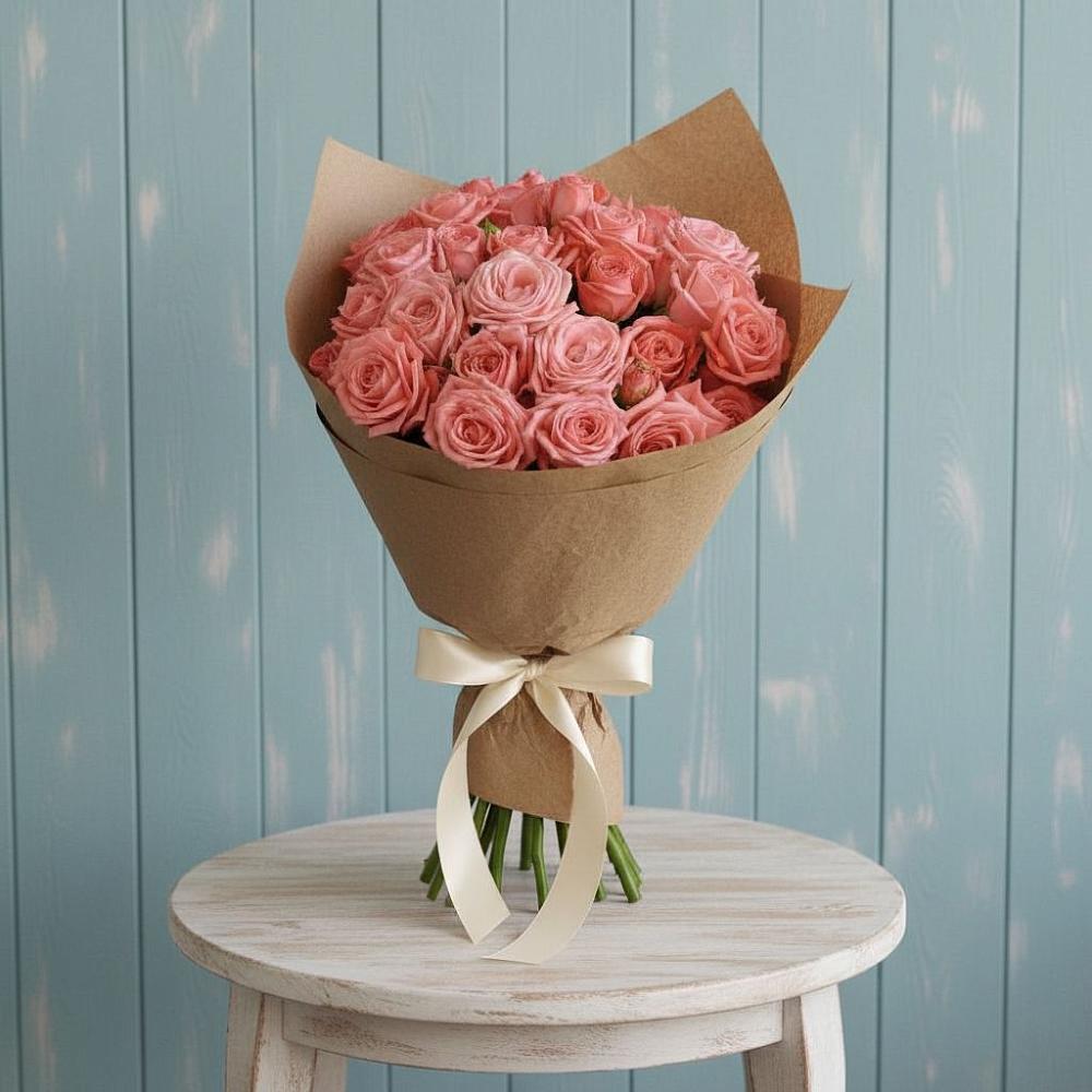 Букет цветов из: Розы в Медвежьегорске