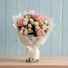Букет цветов из:  Розы в Медвежьегорске