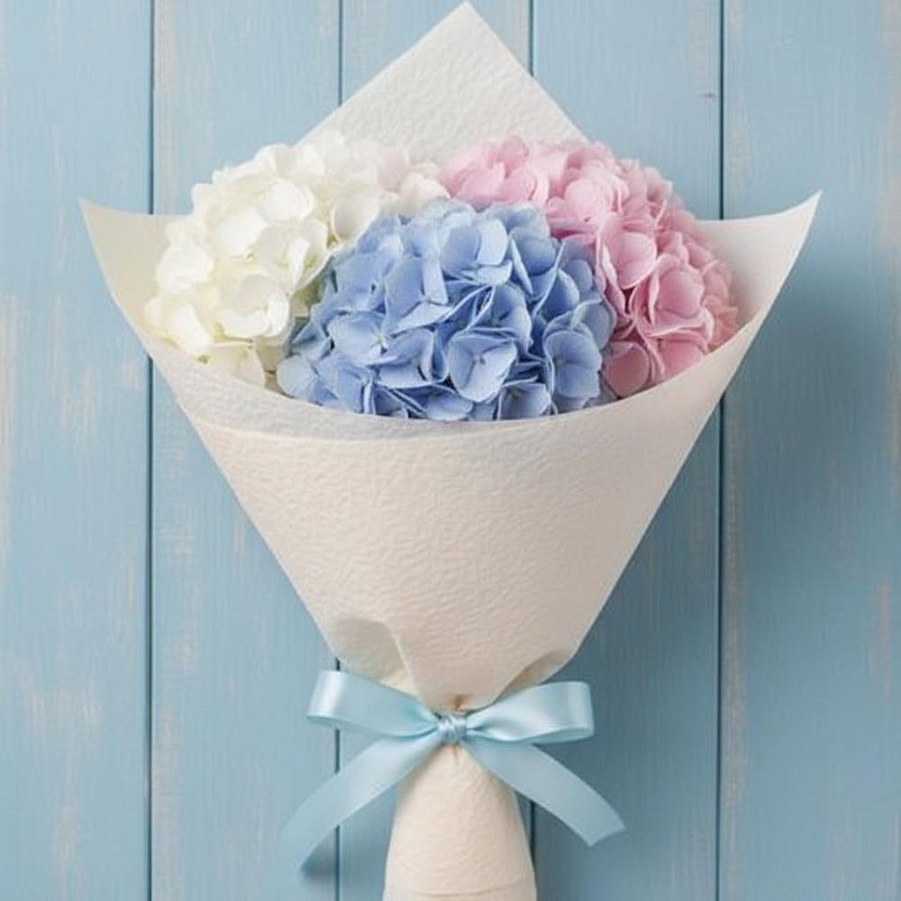 Букет цветов из: Гортензия в Медвежьегорске